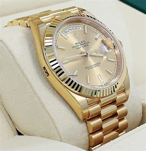 president rolex day date|pre owned rolex president 40mm.